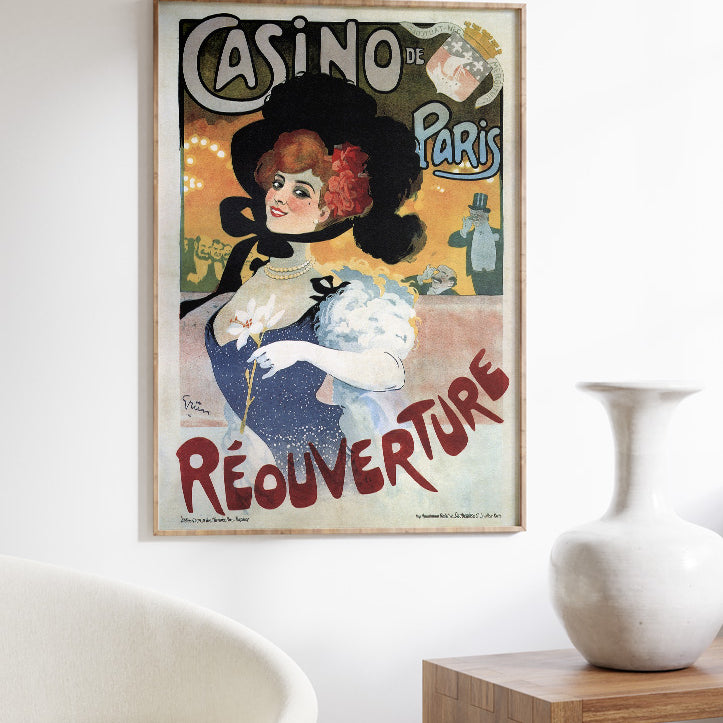 Casino de Paris Vintage Poster