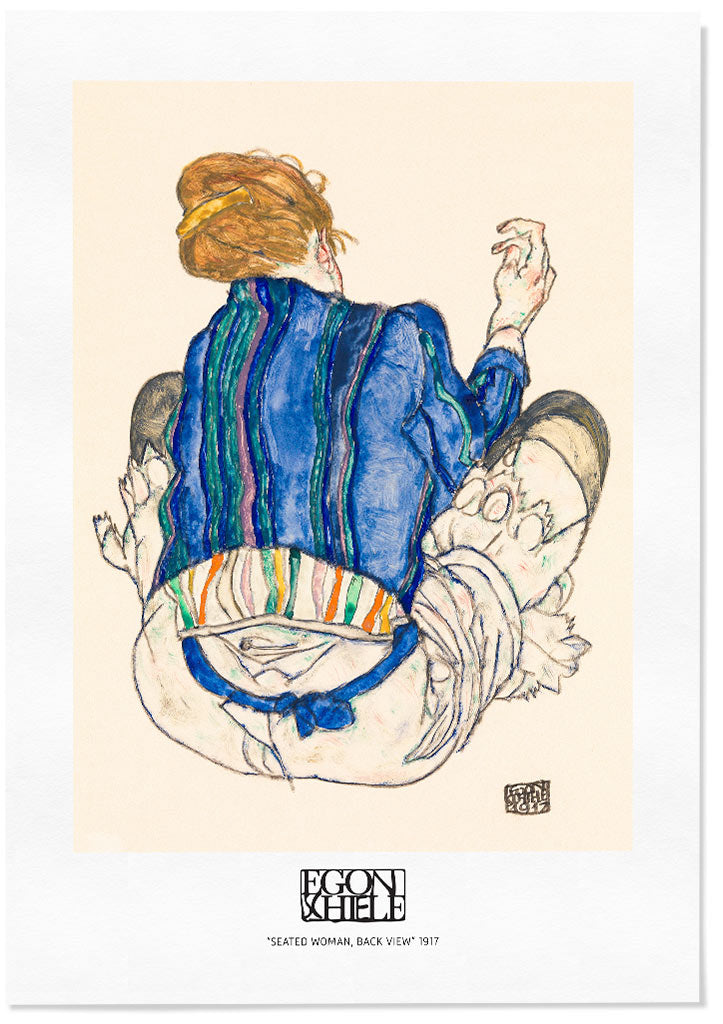 Egon Schiele - Seated Woman Poster