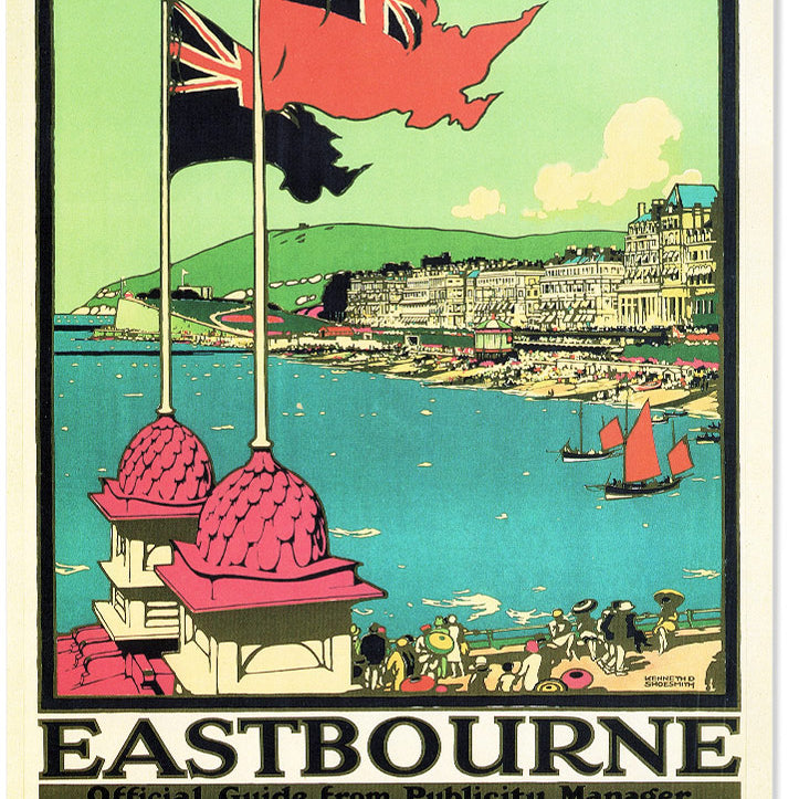 Eastbourne - Vintage Travel Print