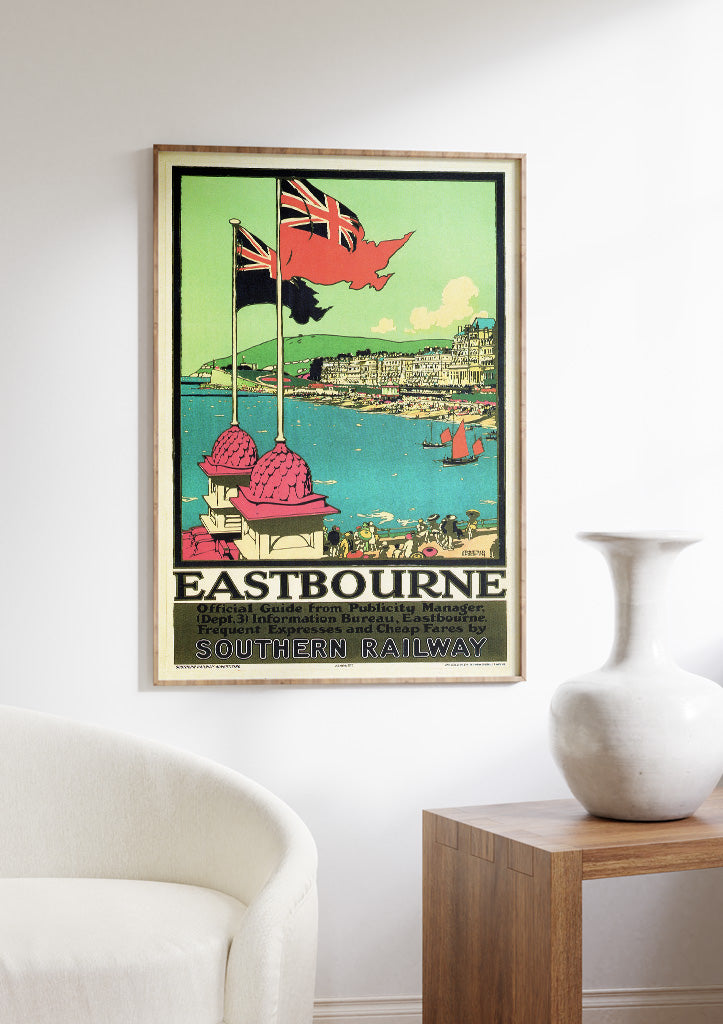 Eastbourne - Vintage Travel Print