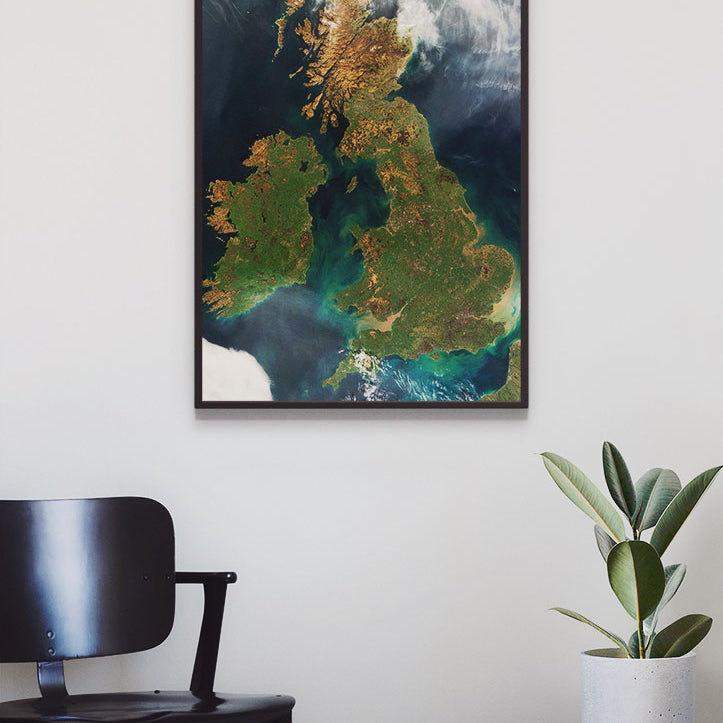 Satellite Picture of the British Isles