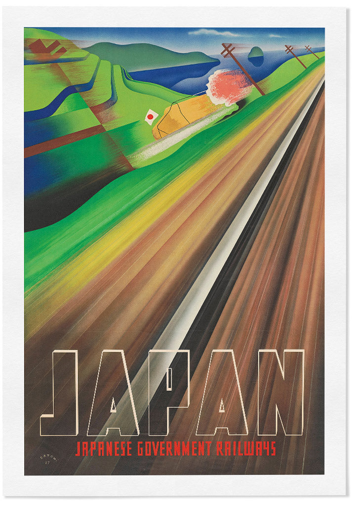Japan Railways Travel Poster