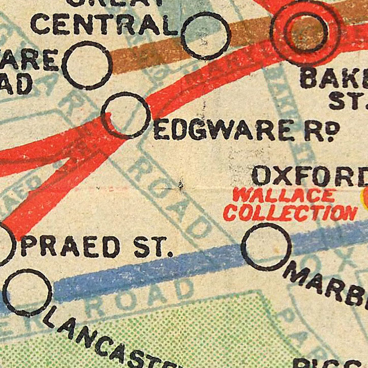 London Underground Map 1912