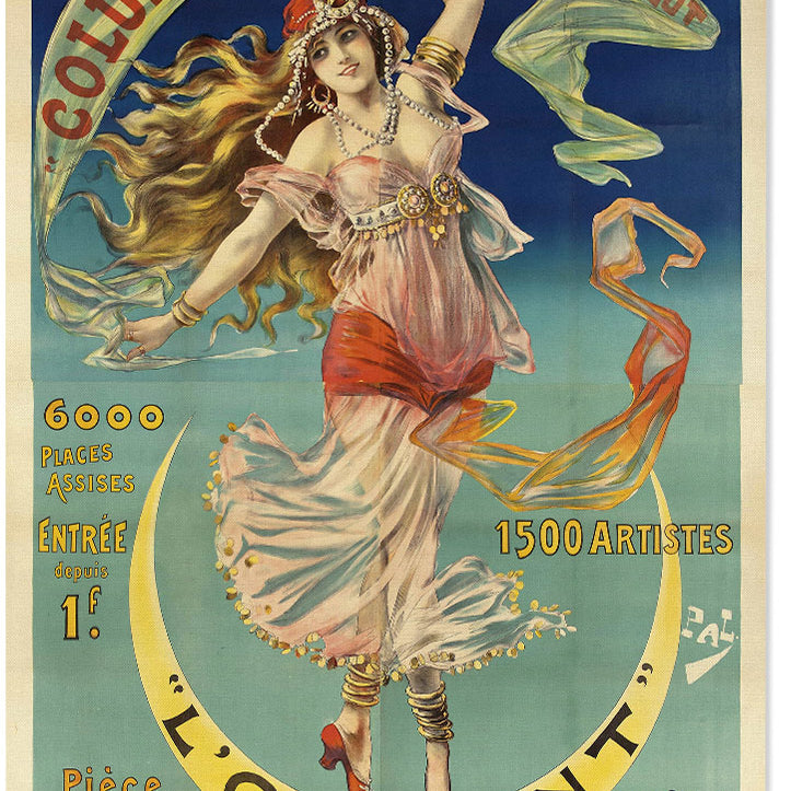 Theatre Geant Columbia L'Orient Poster by Jean de Paleologu