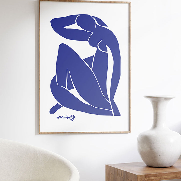 Henri Matisse Blue Nude Cut-Out Art Print