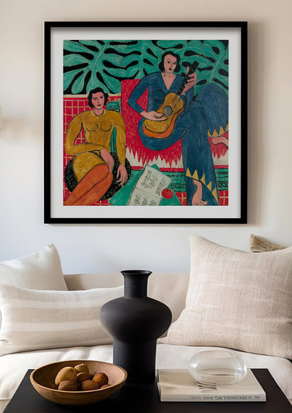Henri Matisse 'La Musique' Art Print | Mid-Century Modern Wall Art