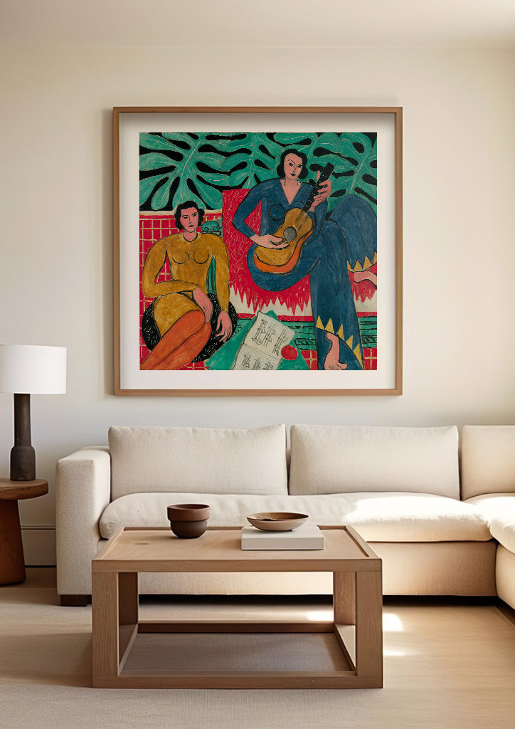 Henri Matisse 'La Musique' Art Print | Mid-Century Modern Wall Art