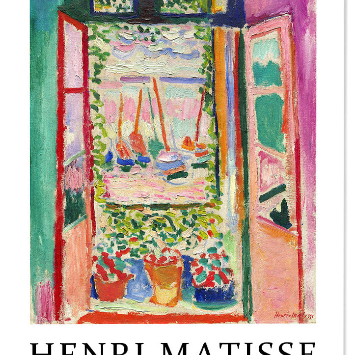 Henri Matisse Open Window Poster