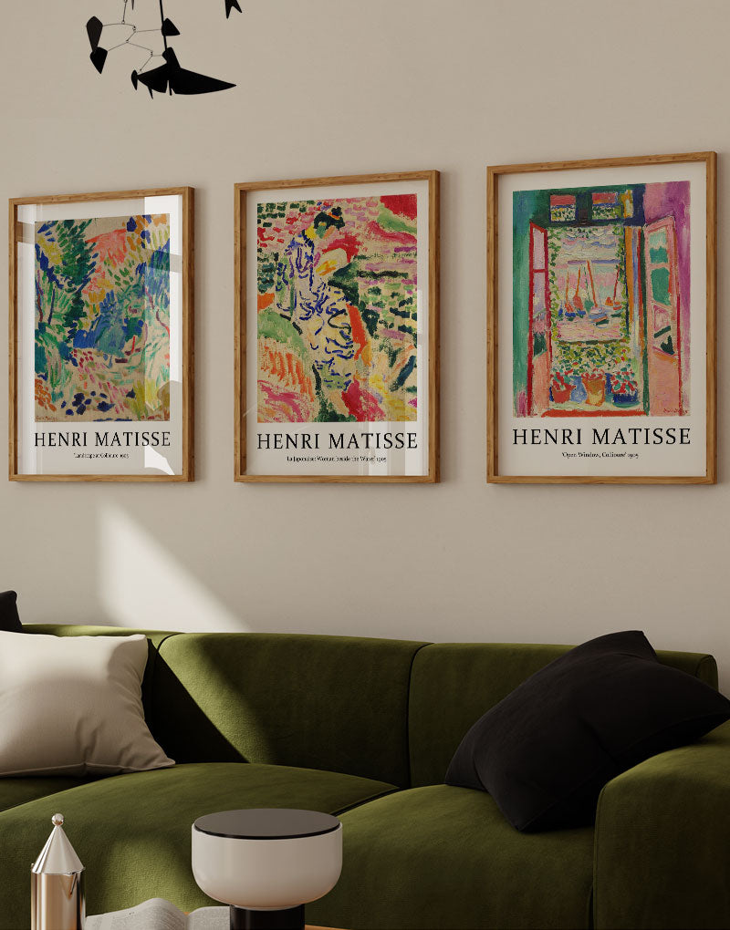 La Gerbe By Henri Matisse Canvas Art Framed Painting Henri