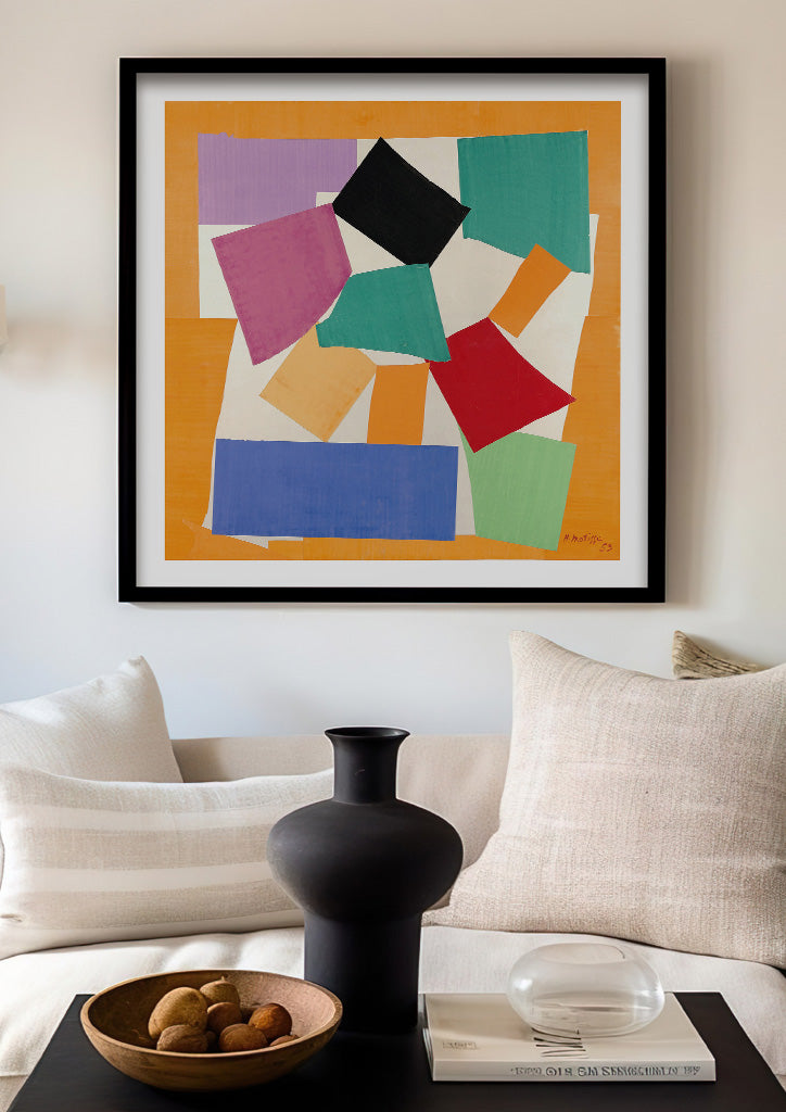 The Snail by Henri Matisse - Square Art Print