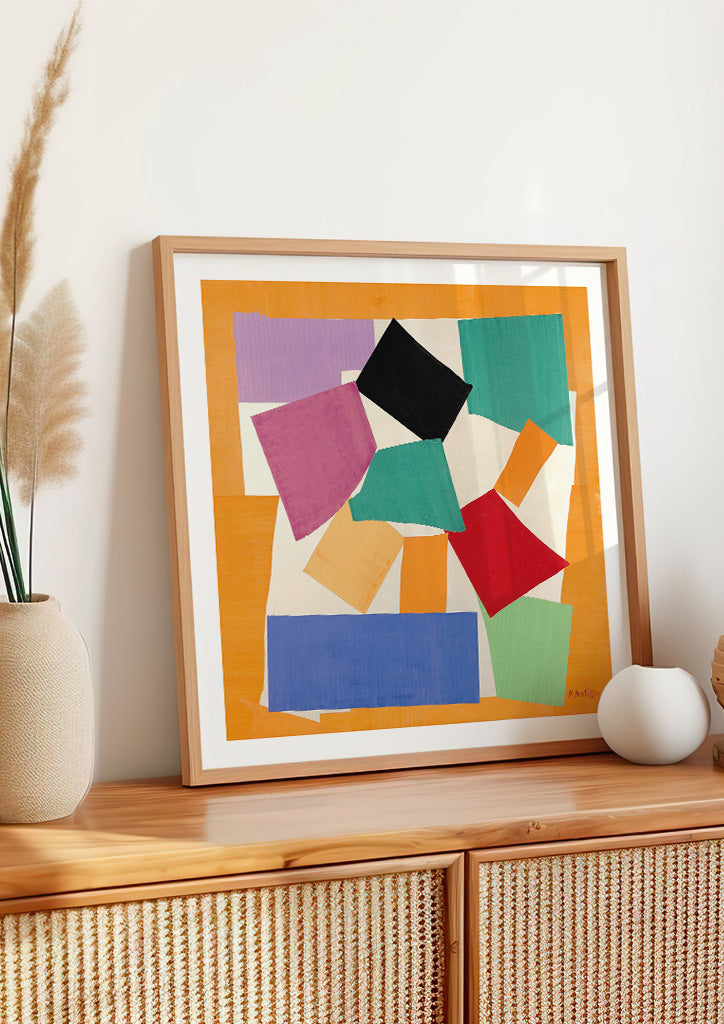 The Snail by Henri Matisse - Square Art Print