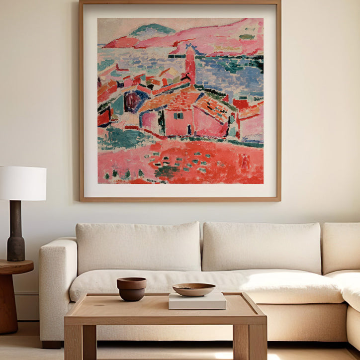 View of Collioure by Henri Matisse - Art Print