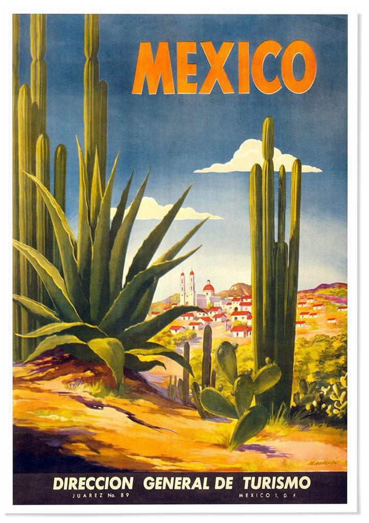 Mexico Travel Poster