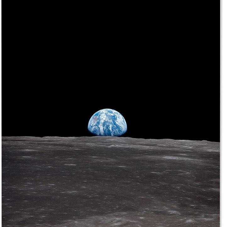 Earthrise by NASA Poster