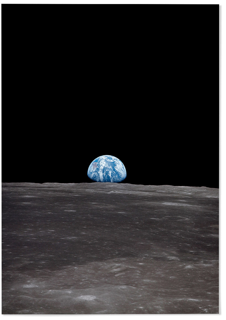 Earthrise by NASA Poster