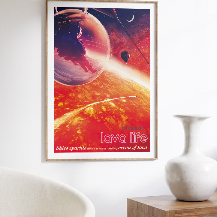 Cancri - NASA Visions of the Future Poster