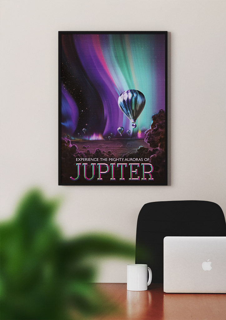 NASA Visions of the Future Poster - Jupiter