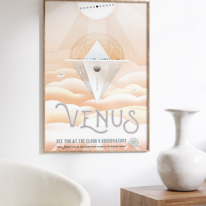 NASA Visions of the Future Poster - Venus