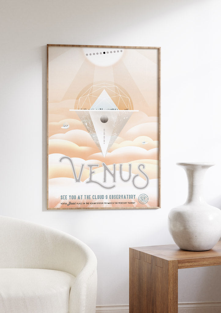 NASA Visions of the Future Poster - Venus