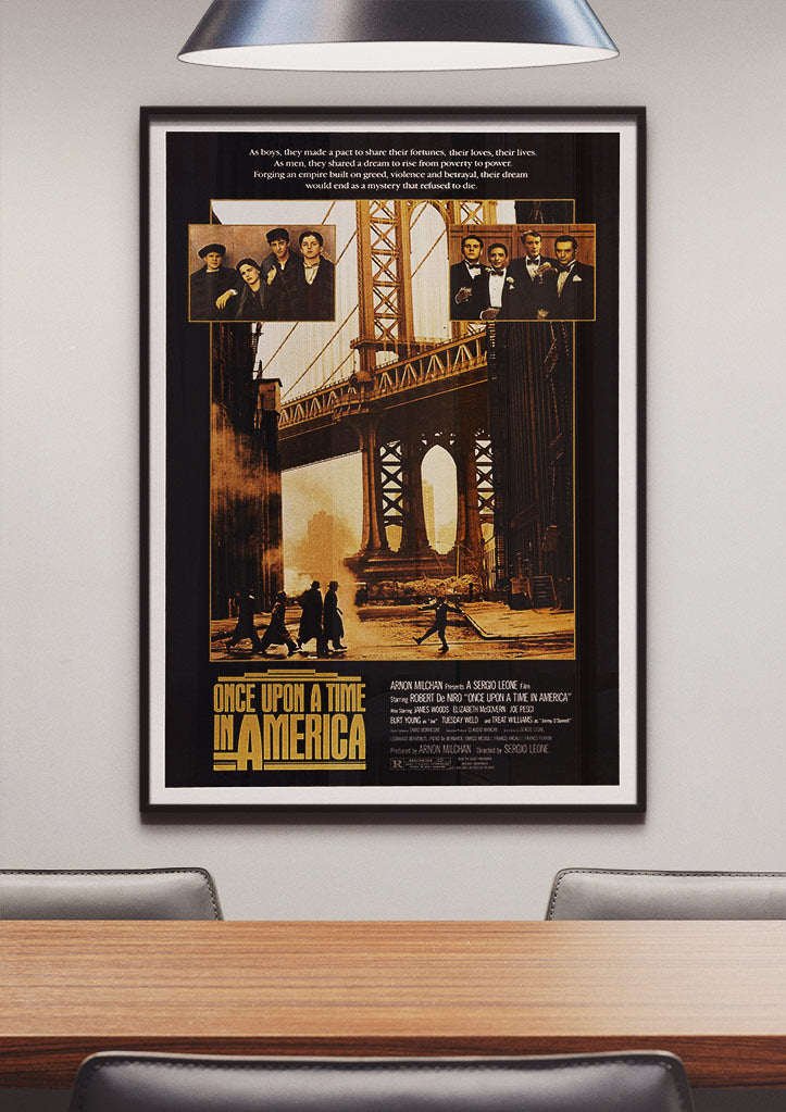 Once Upon a Time in America Movie Poster