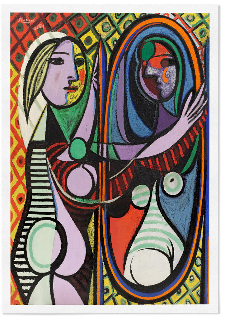 Pablo Picasso - Girl Before the Mirror poster