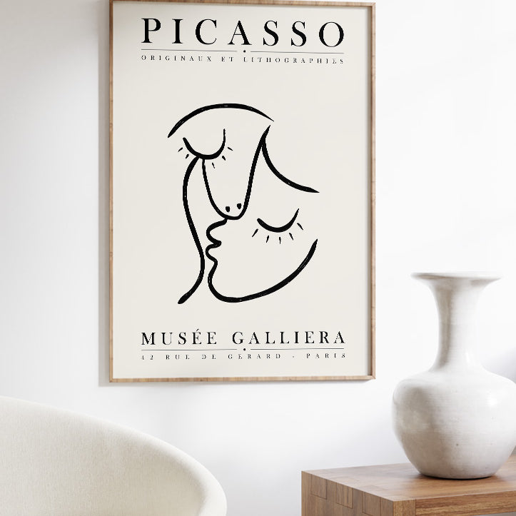 Picasso Modern Art Exhibition Poster