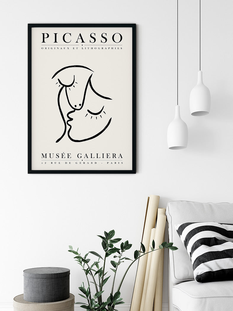 Picasso Modern Art Exhibition Poster