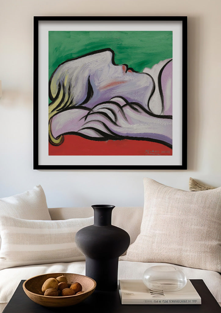 Pablo Picasso Le Repos Art Print