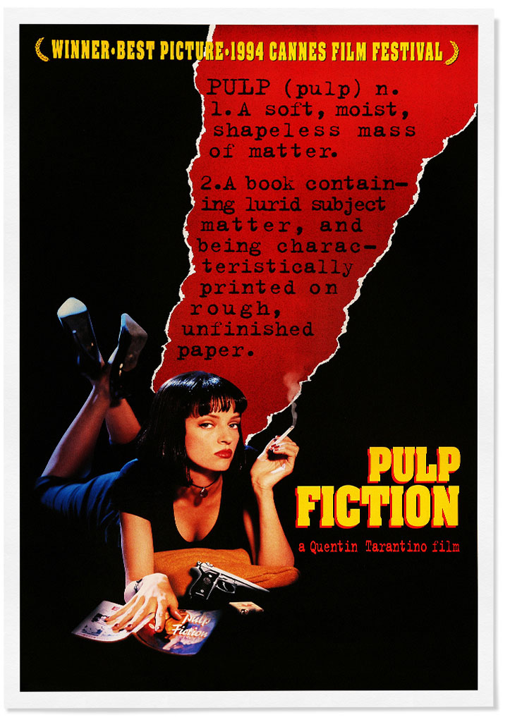 Pulp Fiction Movie Poster