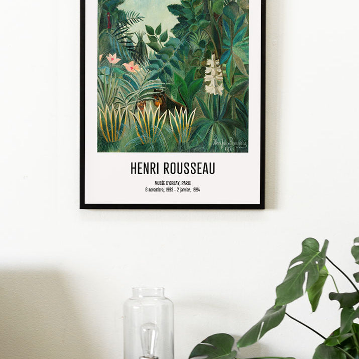 Henri Rousseau Poster - The Equatorial Jungle