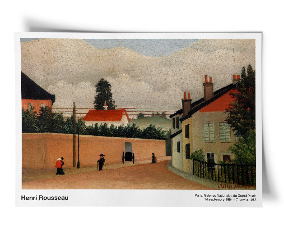 Henri Rousseau - Outskirts of Paris Exhibition Poster