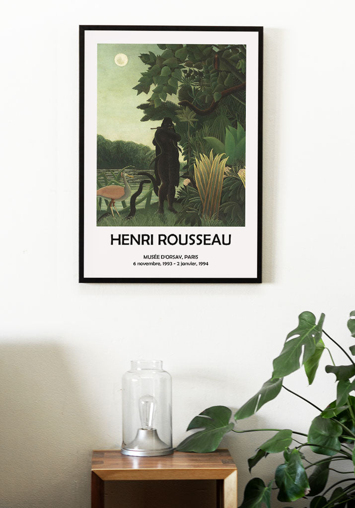 Henri Rousseau Exhibition Poster - The Snake Charmer