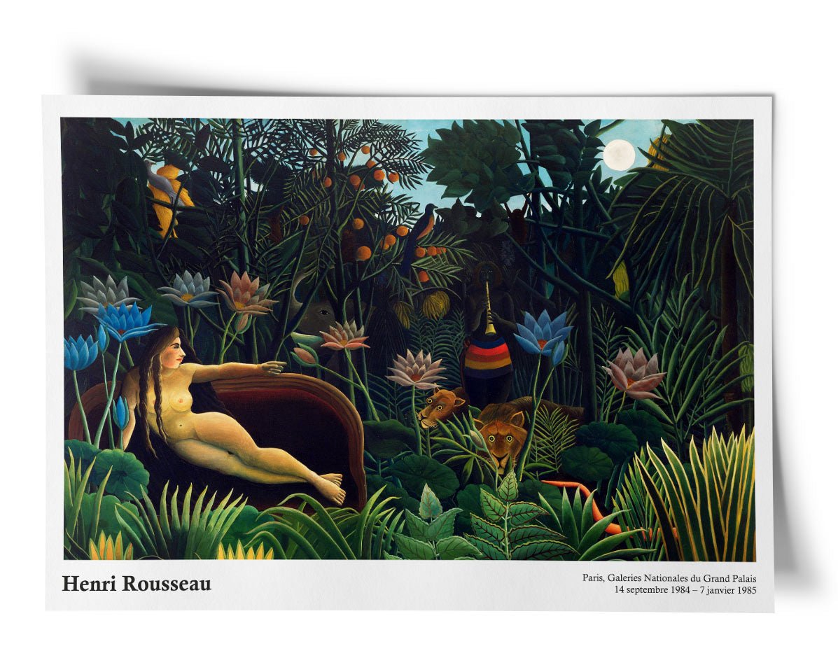 Henri Rousseau Art Print - The Dream