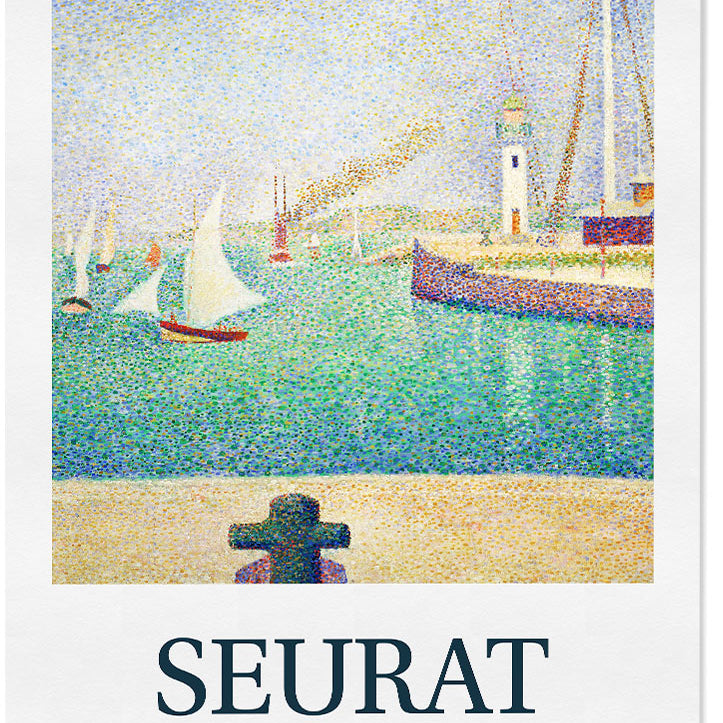 Georges Seurat - Entrance of The Port of Honfleur