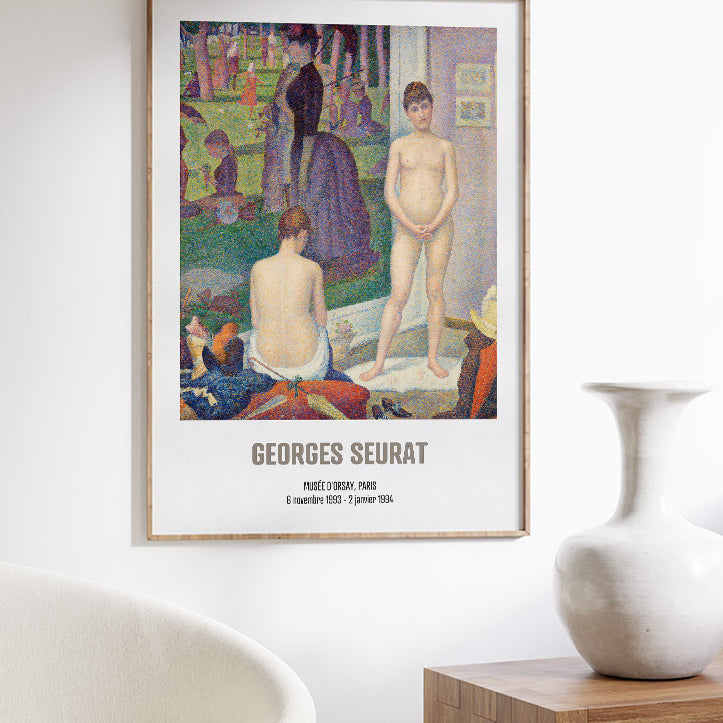 Georges Seurat Exhibition Poster - Models