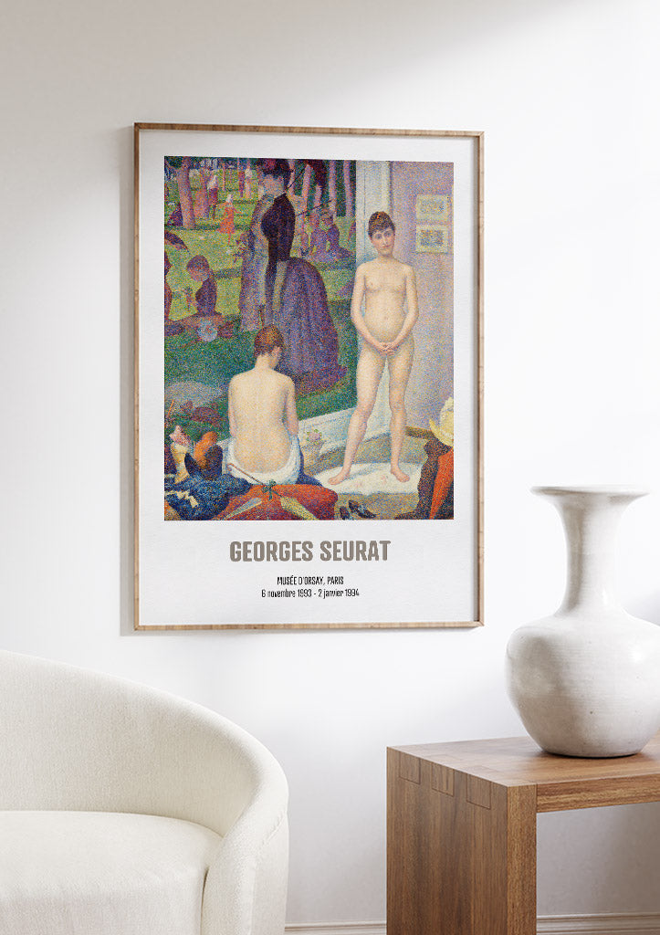 Georges Seurat Exhibition Poster - Models