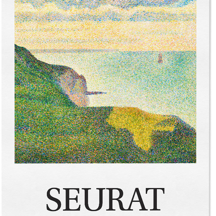 Georges Seurat - Seascape at Port-en-Bessin, Normandy