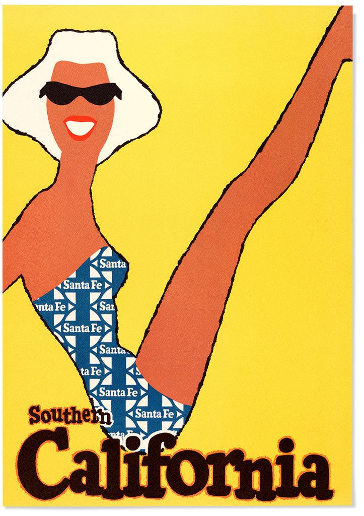 Southern California Travel Poster