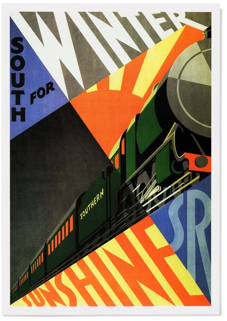 Southern Railway England Travel Poster