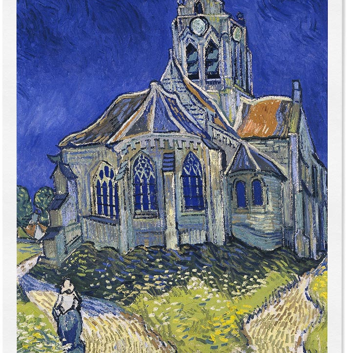 Vincent van Gogh Art Print - Church at Auvers