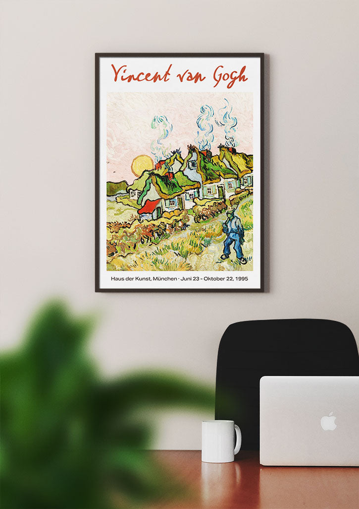 Vincent van Gogh Exhibition Poster - Farmhouse en Provence