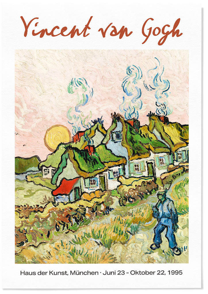 Vincent van Gogh Exhibition Poster - Farmhouse en Provence