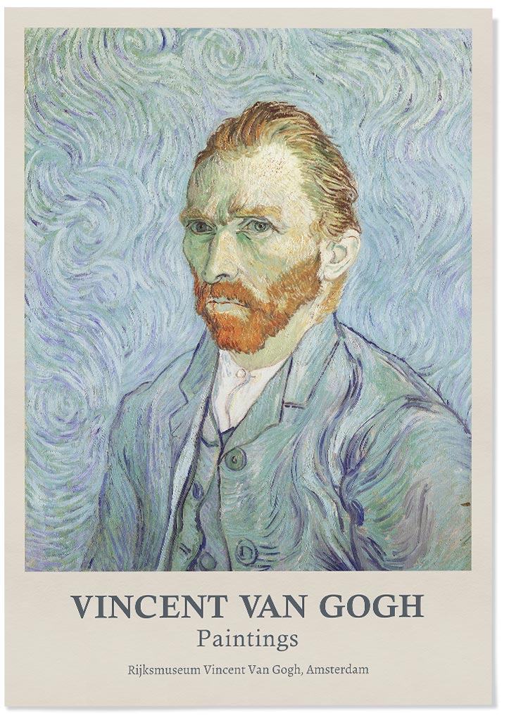 Vincent van Gogh Exhibition Print  - Self-Portrait