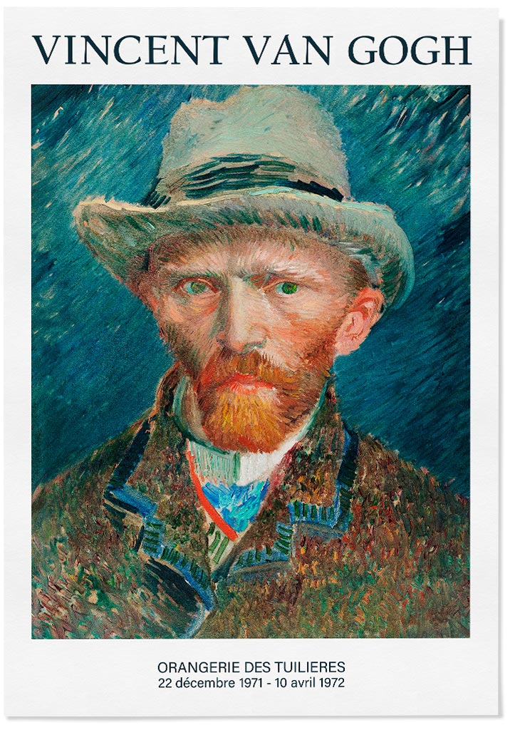 Vincent van Gogh Art Print- Self-Portrait