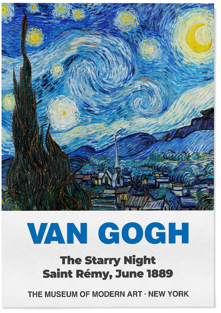 Vincent van Gogh Art Print- Starry Night