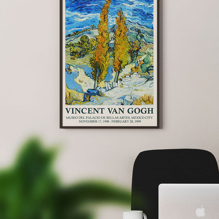 Vincent van Gogh - The Poplars at Saint-Rémy