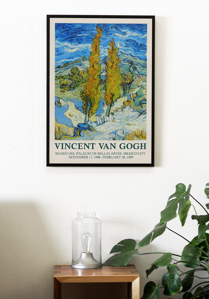 Vincent van Gogh - Two Poplars near Saint-Rémy