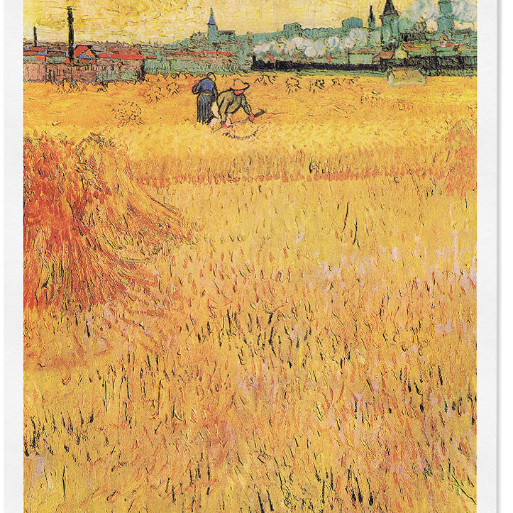 Vincent van Gogh - Wheat Fields near Auvers