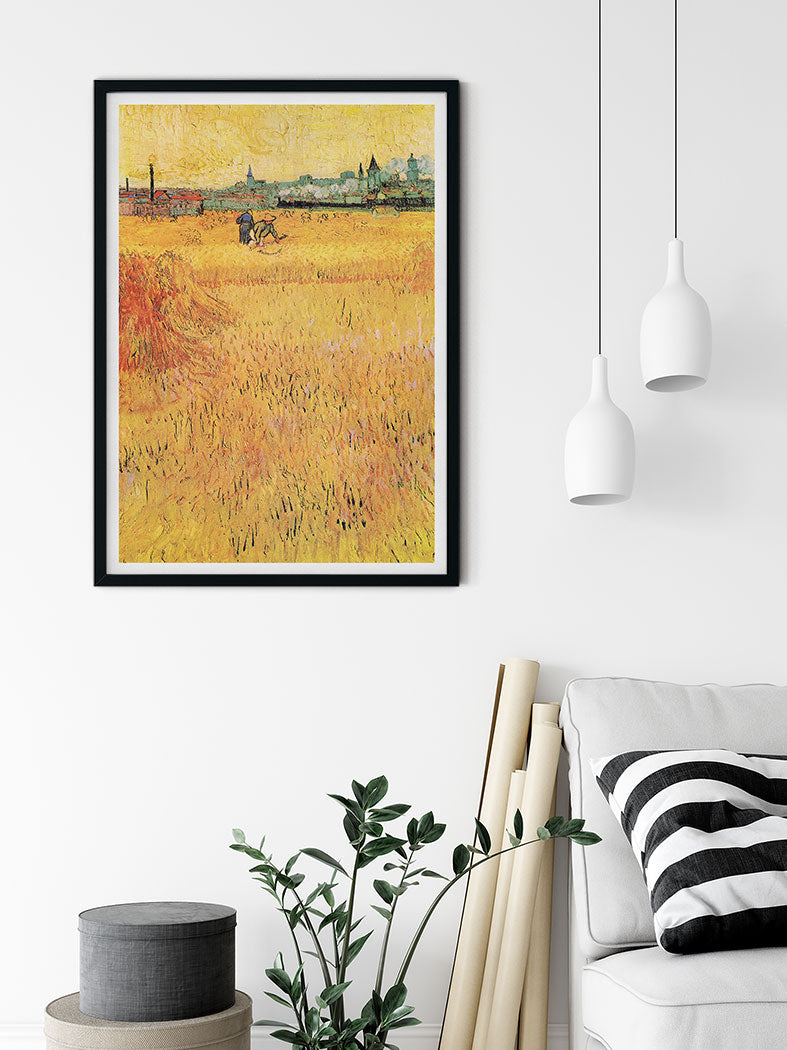 Vincent van Gogh - Wheat Fields near Auvers