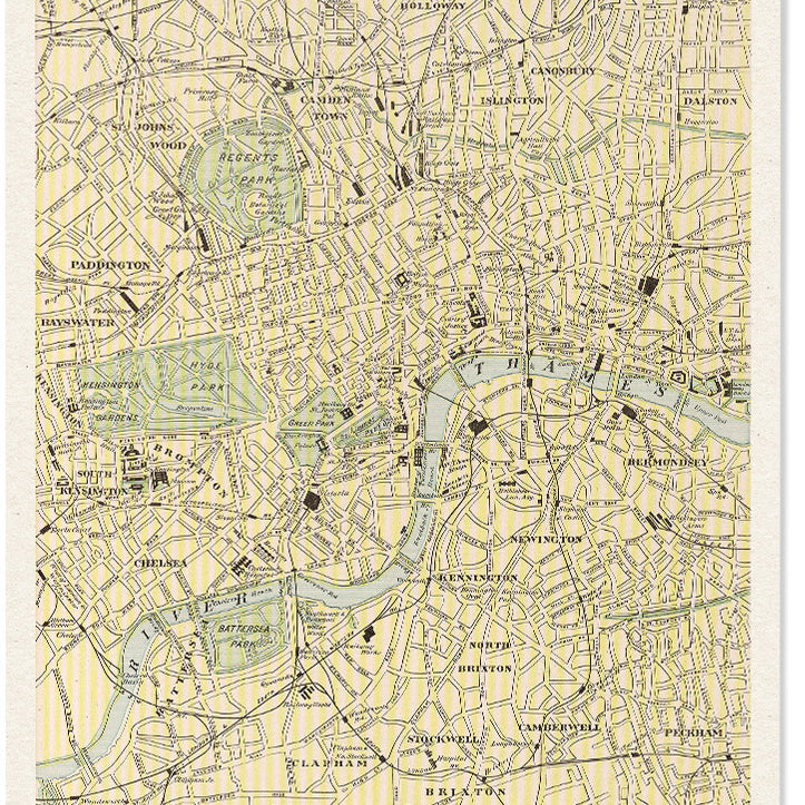 London Map 1901